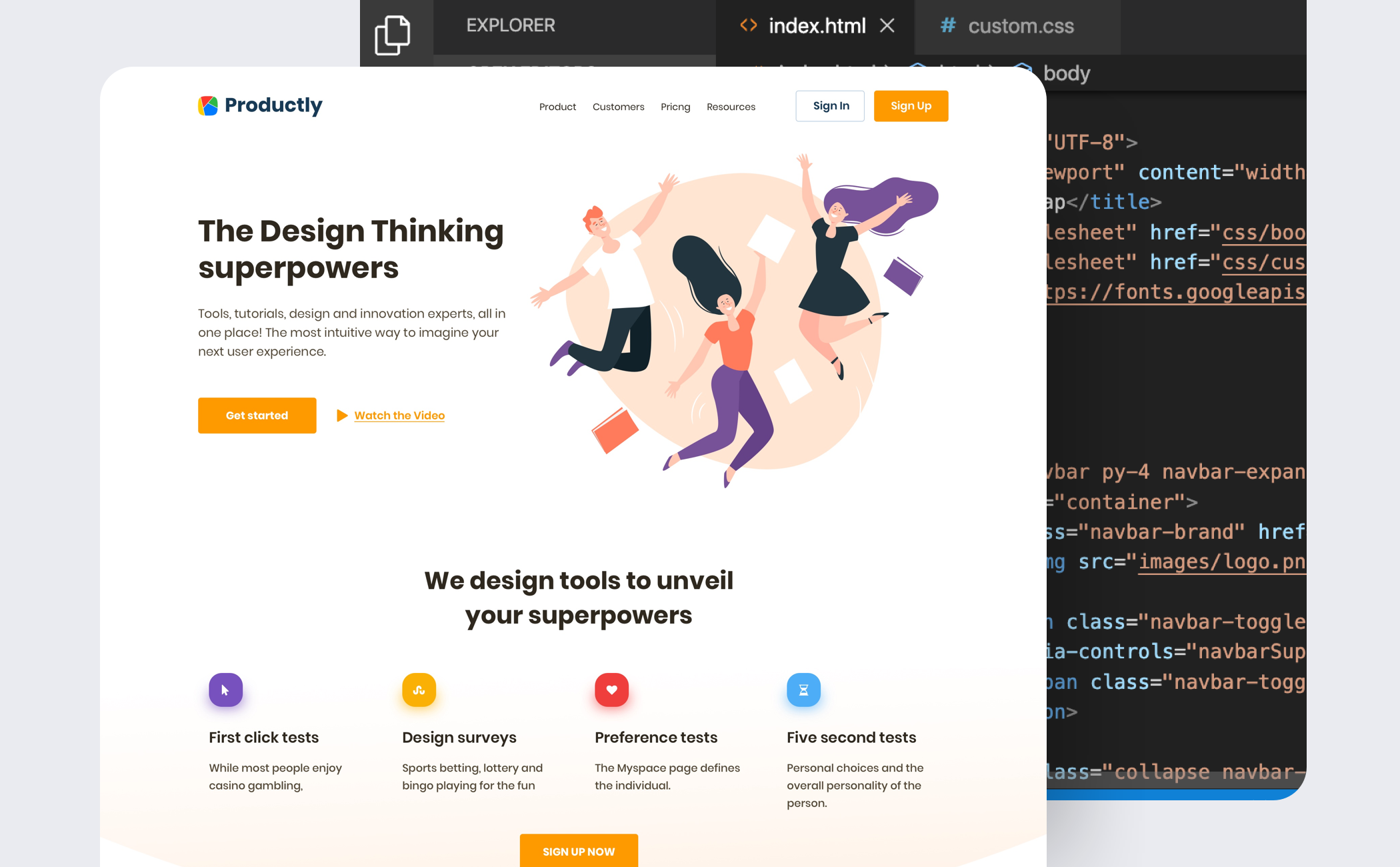 Kelas CSS Bootstrap 4 Web Design di BuildWithAngga